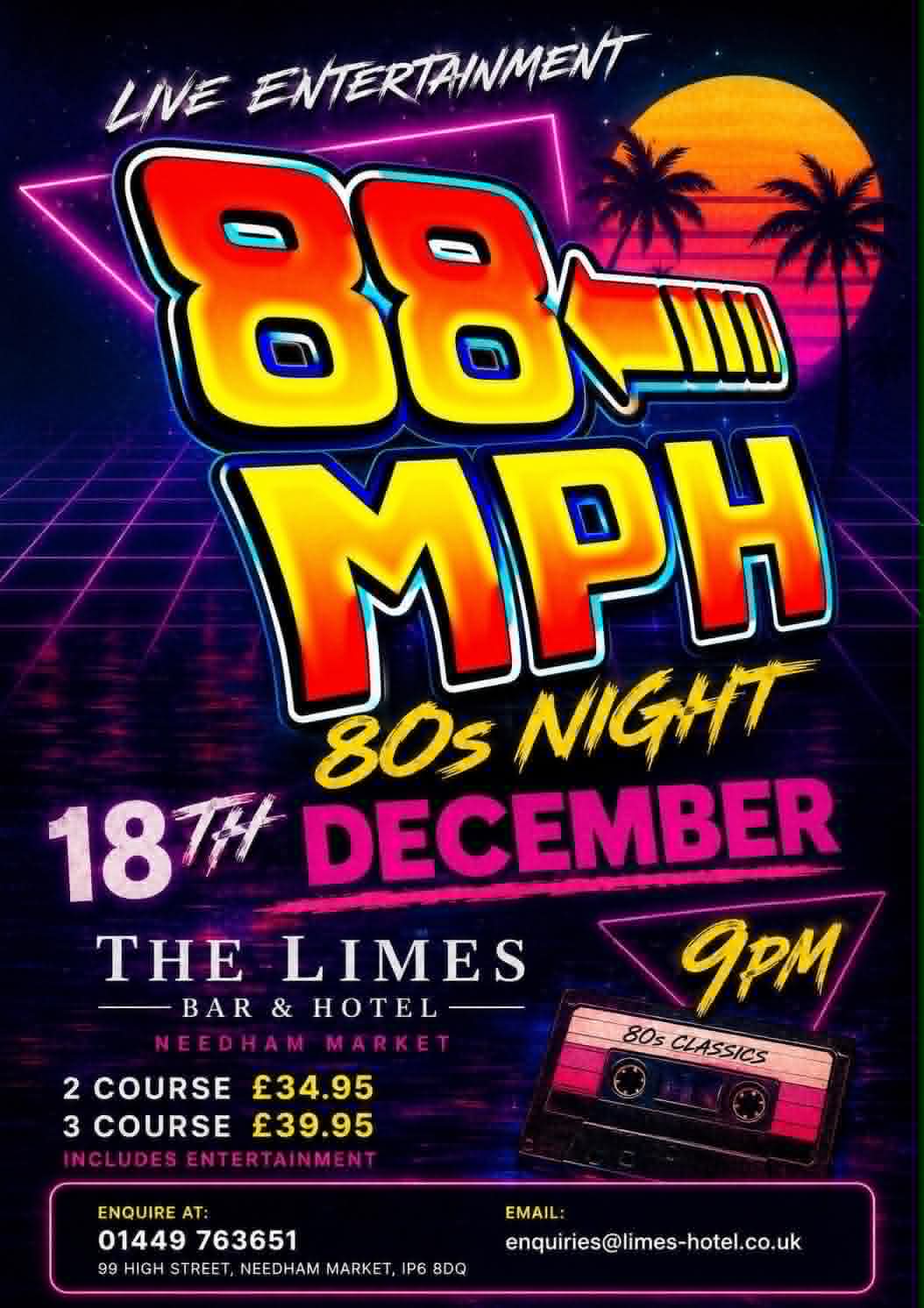 Christmas Party Nights - 88MPH